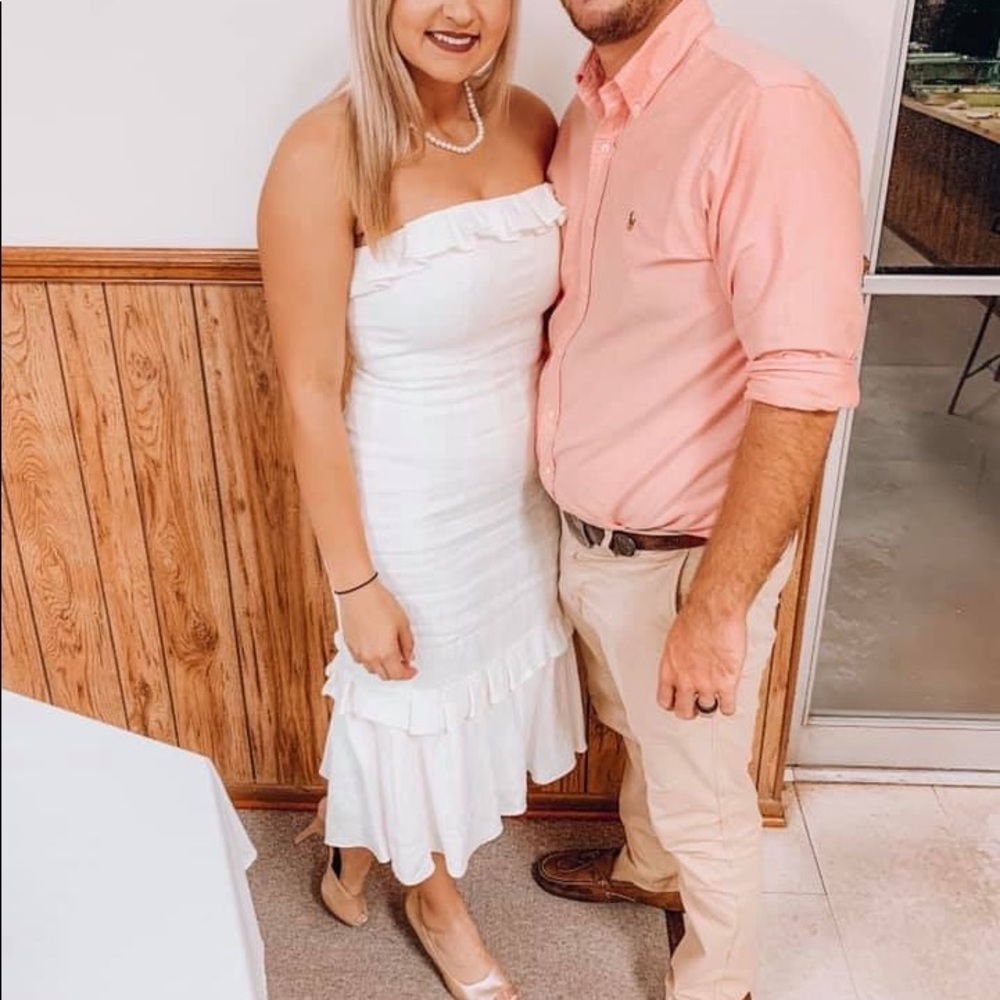White dress